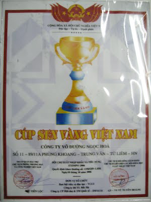 Cúp sen vàng Việt Nam